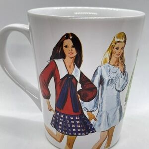 Simplicity Sewing Patterns 1970 Coffee Mug Vintage Fashion Illustrations